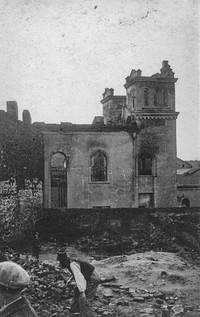 spalona synagoga